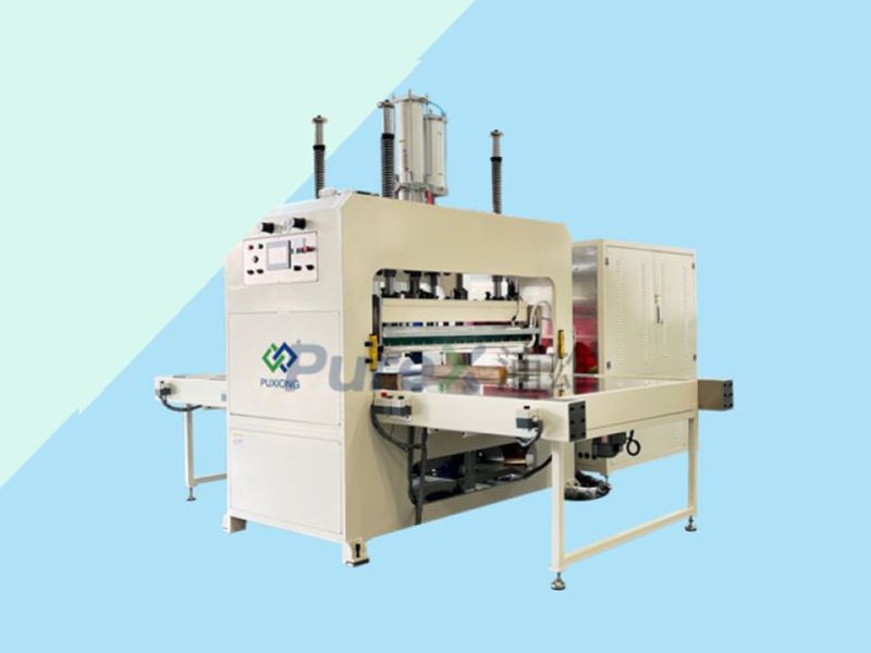 双工位推盘高频机在汽车生产领域的应用